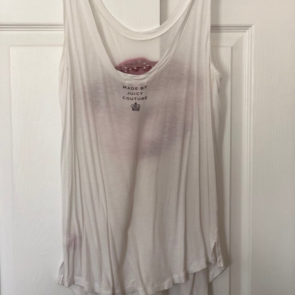 Juicy lips tank top 💋